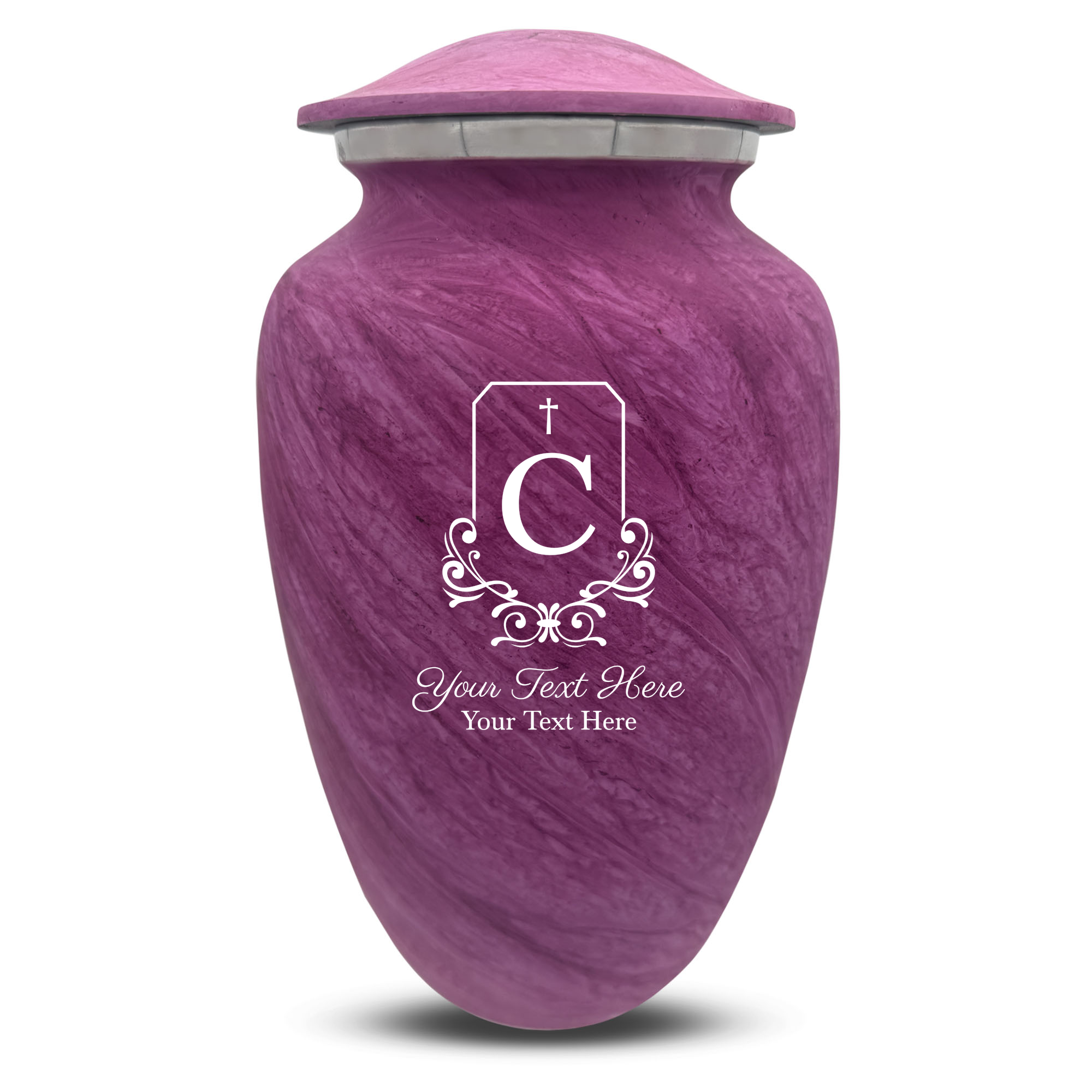 Custom Human Urns - Soft Whisper Collection - Headstone Shape Design - Distressed Finish - 200 Cubic Inch