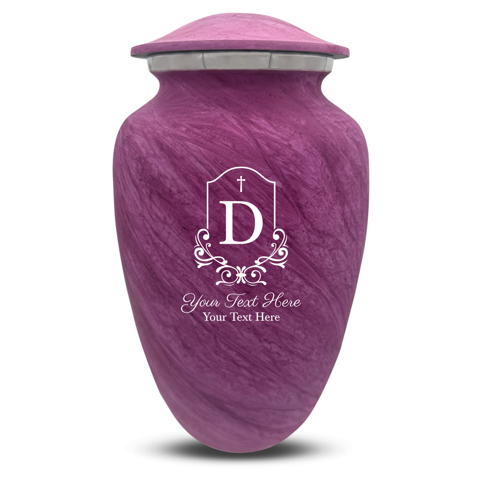 Custom Human Urns - Soft Whisper Collection - Headstone Shape Design - Distressed Finish - 200 Cubic Inch