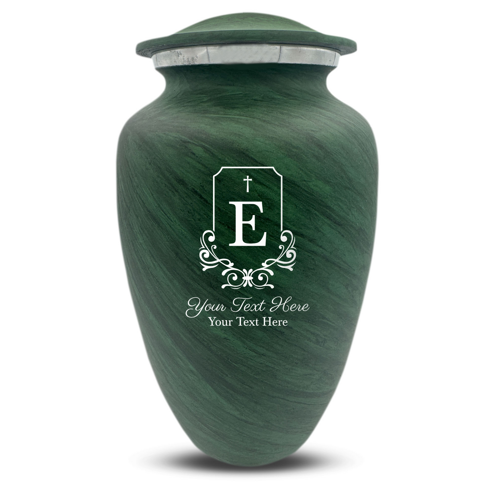 Custom Human Urns - Soft Whisper Collection - Headstone Shape Design - Distressed Finish - 200 Cubic Inch
