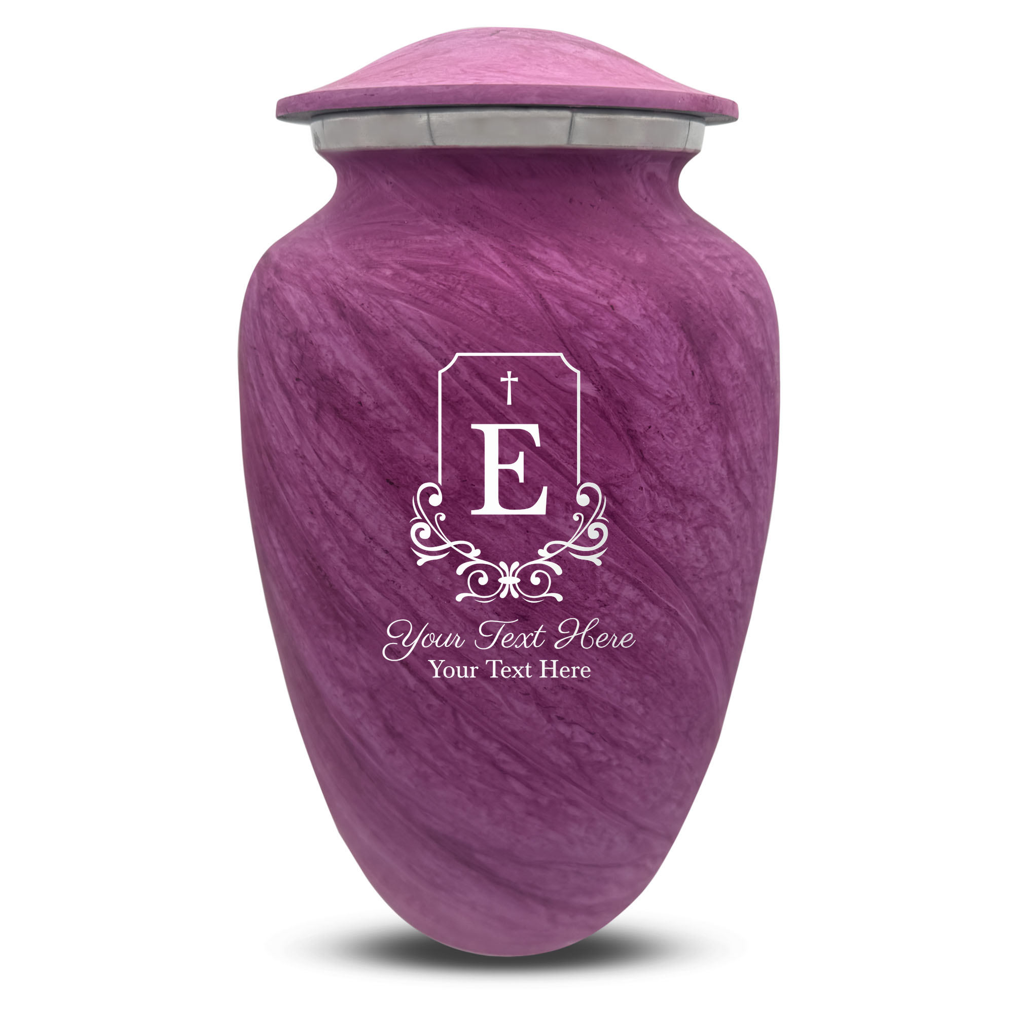 Custom Human Urns - Soft Whisper Collection - Headstone Shape Design - Distressed Finish - 200 Cubic Inch
