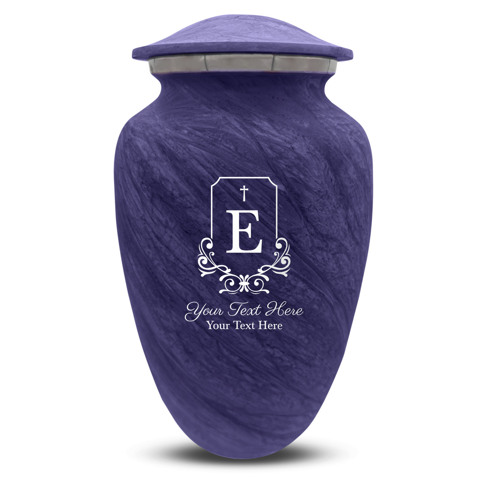 Custom Human Urns - Soft Whisper Collection - Headstone Shape Design - Distressed Finish - 200 Cubic Inch