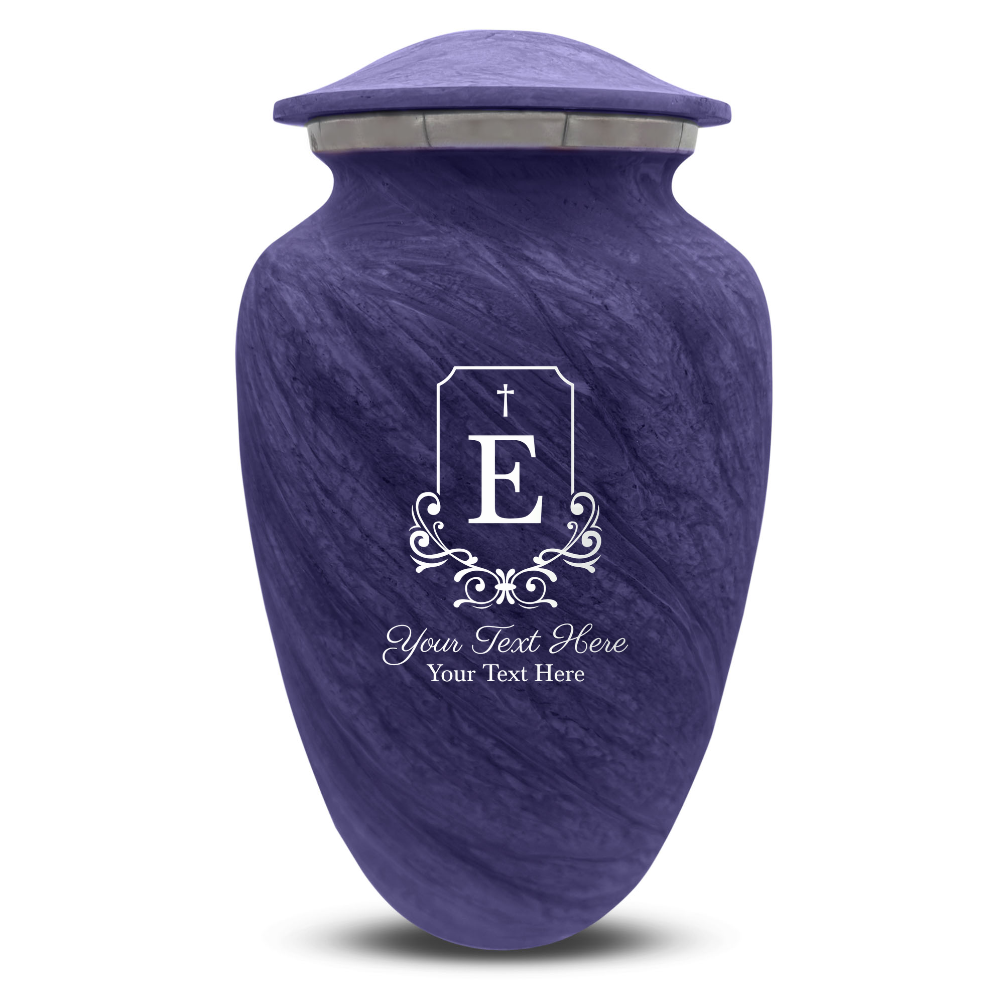 Custom Human Urns - Soft Whisper Collection - Headstone Shape Design - Distressed Finish - 200 Cubic Inch