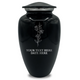 Splendor Human Cremation Urn - 200 Cubic Inch Capacity - Metal | Floral Memorial