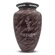 Burgundy / Memorial Floral 2