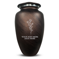 Brown / Memorial Floral 2