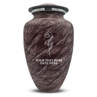Burgundy / Memorial Floral 4