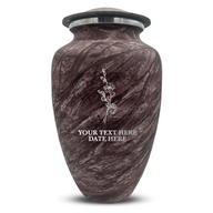 Burgundy / Memorial Floral 5