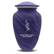 Purple / Memorial Floral 5