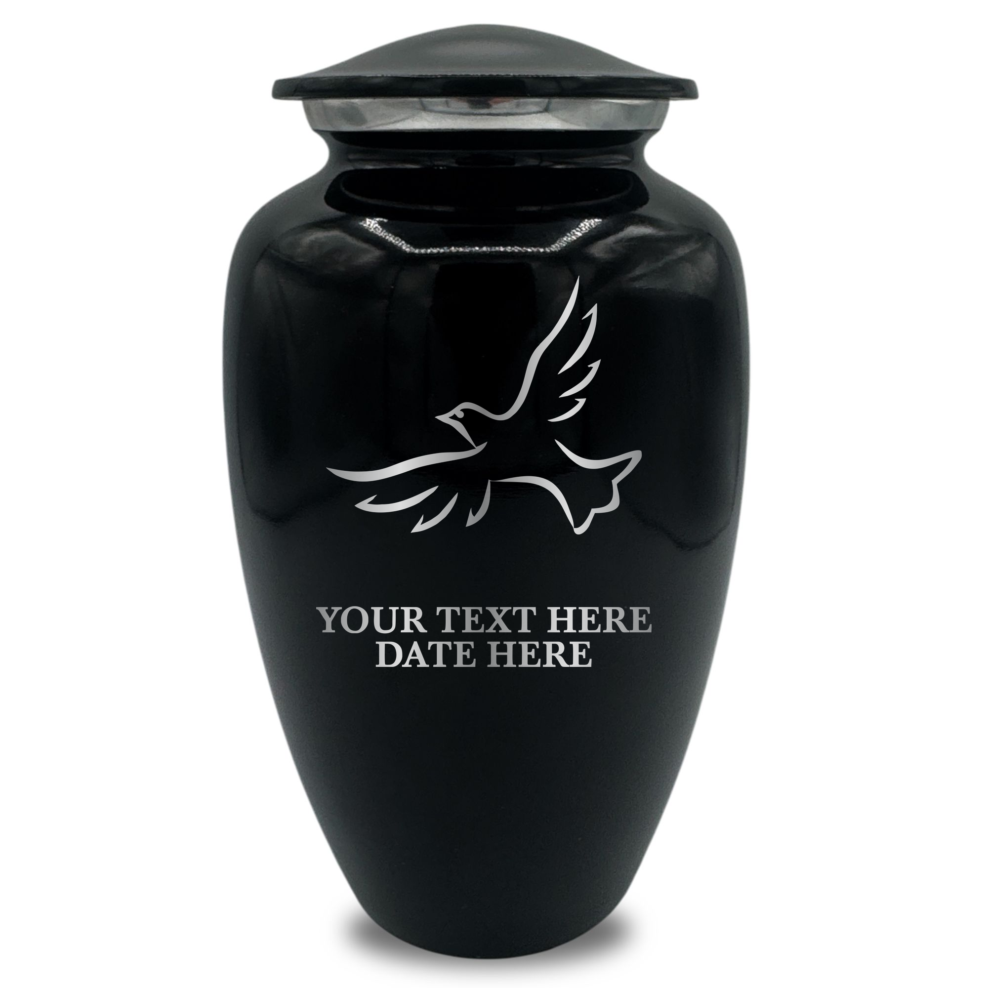Splendor Human Cremation Urn - 200 Cubic Inch Capacity - Metal | Dove Memorial