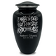 Splendor Human Cremation Urn - 200 Cubic Inch Capacity - Metal | Dark Humor