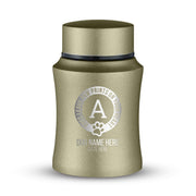 Custom Small Pet Urn for Small Dogs - Laser Engraved - Fit up to 10lbs - Powder Coated Stainless Steel Urn
