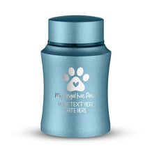 Powder Blue / Cat Paw + Heart