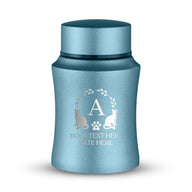 Powder Blue / Cat Borders