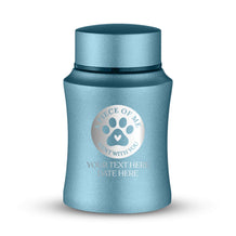Powder Blue / Typography + Cat Paw