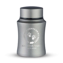 Gray / Hamster Paw Print