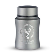 Gray / Rabbit Paw Print