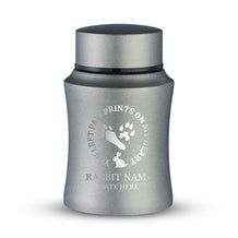 Gray / Rabbit Paw Print