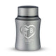 Small Pet Cremation Urn Powder Coated Stainless Steel 10 lb Capacity | Bird Design