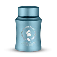 Powder Blue / Gerbil Paw Print