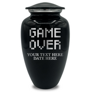 Splendor Human Cremation Urn - 200 Cubic Inch Capacity - Metal | Gaming Memorial Collection