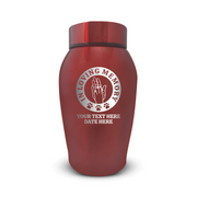 Custom Pet Urn for Dogs - Laser Engraved Stainless Steel Urn - Up to 50lbs of Ashes