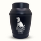 Custom Dog Urn - Standard Size - Stainless Steel - Black - 40 Cubic Inch