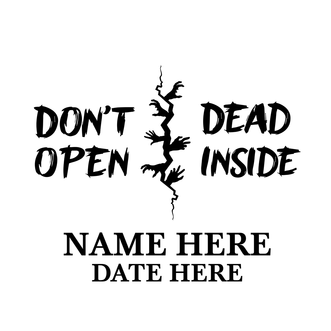 Don't Open Dead Inside With Zombie Hands