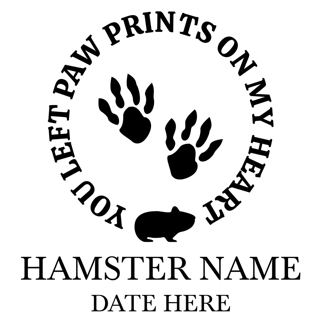 Hamster Paw Print